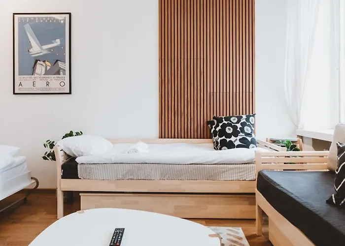 Bright Center Flat, Sleeps 6 Apartmán Helsinky